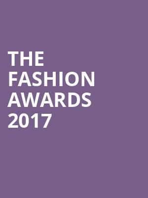 The Fashion Awards 2017 at Royal Albert Hall